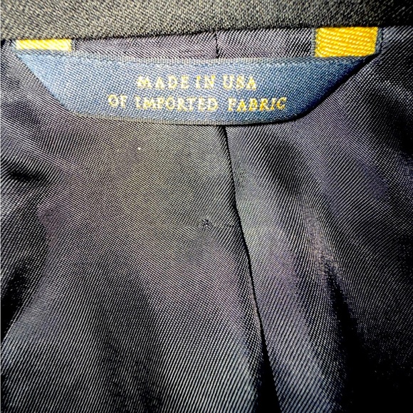 Brooks Brothers Fitzgerald 1818 Suit Jacket 40R Wool |Made in USA|Italian Fabric - Picture 6 of 12